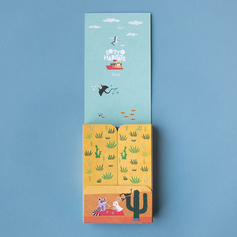 Jeu de loterie illustré